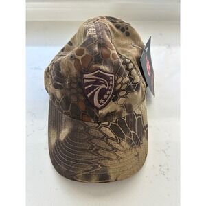 Kryptek Highlander Camo Tactical Hat Adjustable Outdoor Cap Eagle Shield NWT